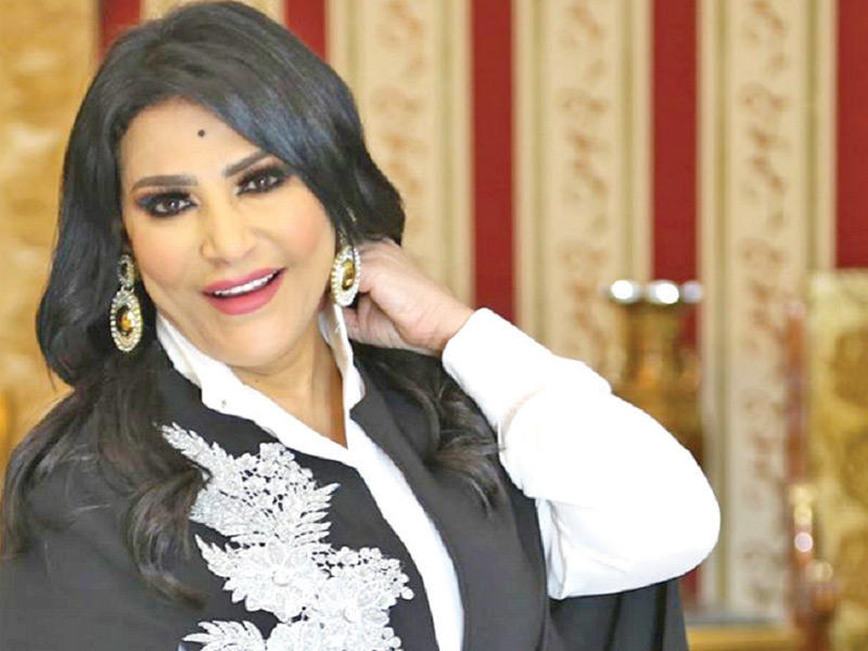 الممثلة بدرية طلبة