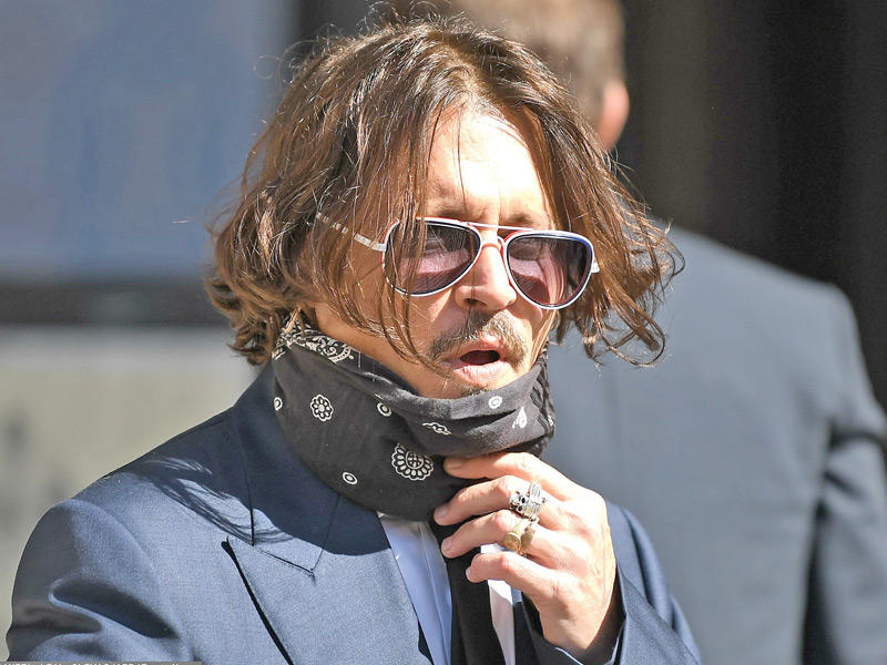 الممثل جوني ديب