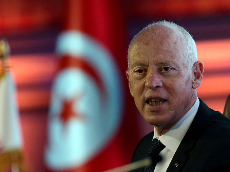 الرئيس التونسي قيس سعيّد