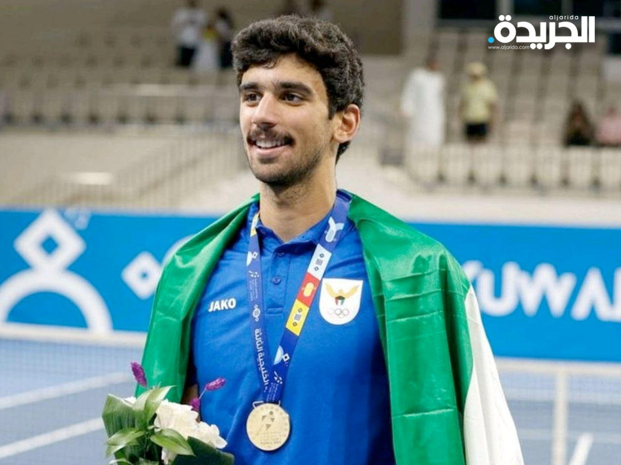 عيسى قبازرد لاعب منتخبنا الوطني للتنس الأرضي