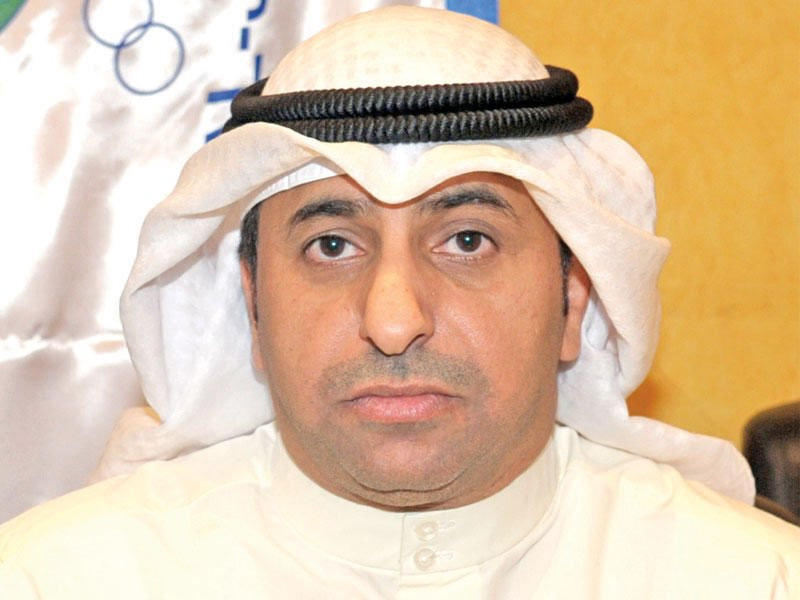  رئيس الاتحاد الكويتي لكرة السلة رشيد العنزي