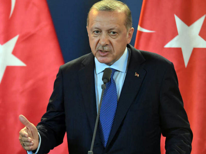 الرئيس التركي رجب طيب إردوغان