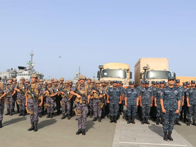  انطلاق مناورة عسكرية لضمان سلامة الممرات البحرية في البحر الأحمر