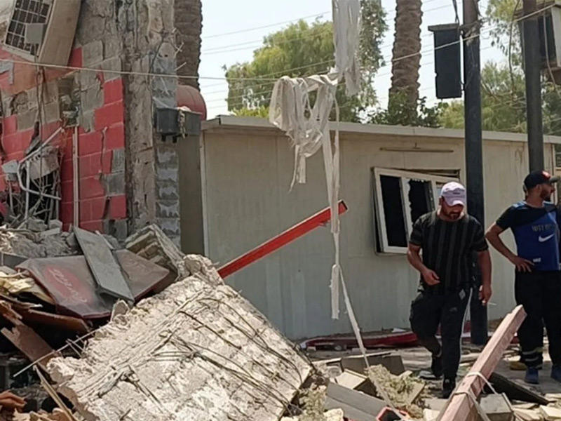  انفجار غاز في مطعم