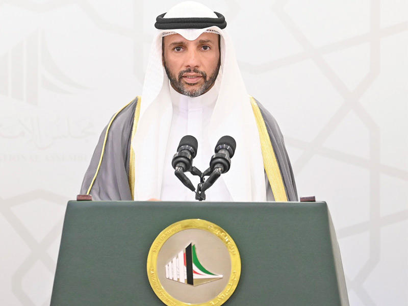  رئيس مجلس الأمة مرزوق الغانم