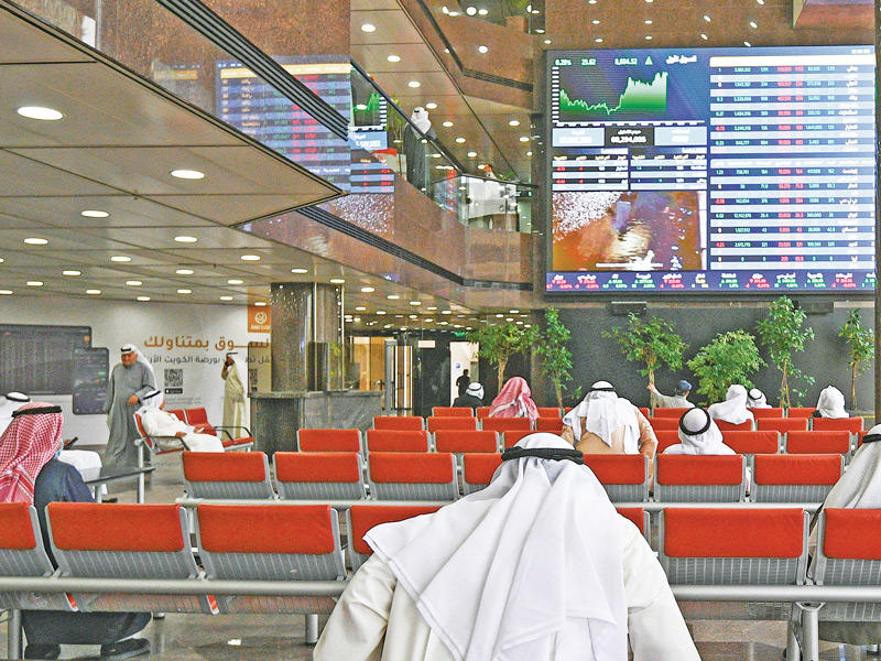 أداء إيجابي لمؤشري بورصة الكويت الرئيسيين