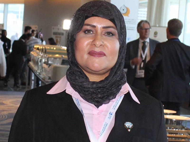  مديرة العلاقات العامة والإعلام في وزارة النفط، الشيخة تماضر الخالد