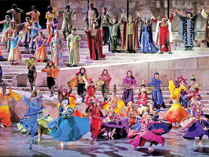 جانب من الفعاليات السابقة للمهرجان