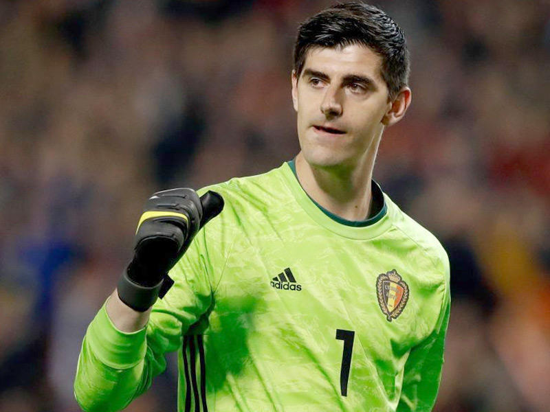 تيبو كورتوا حارس مرمى ريال مدريد