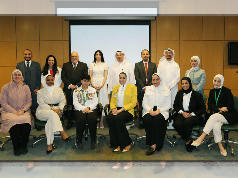 فريق قطاع التدقيق الداخلي في البنك التجاري الكويتي 