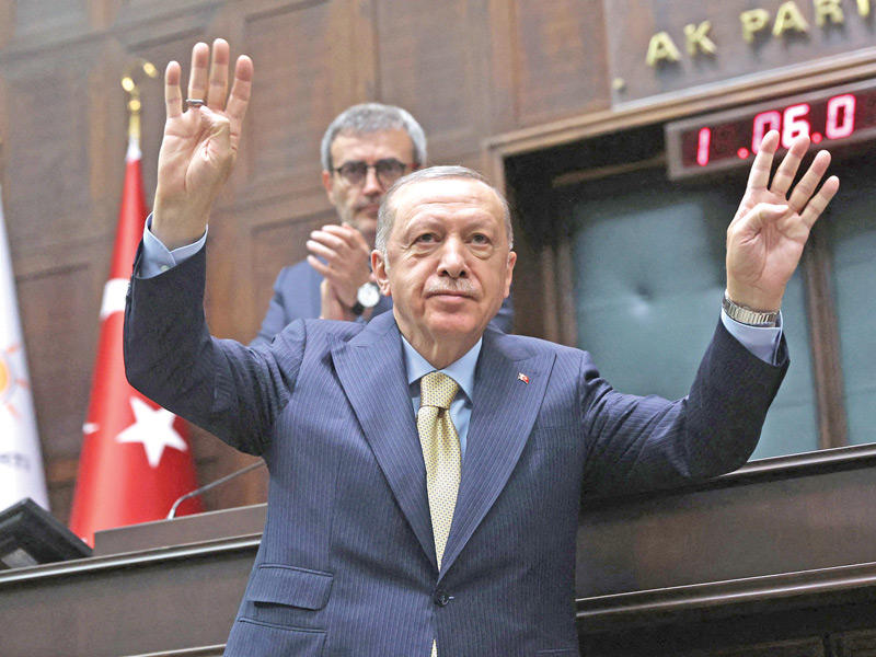 الرئيس التركي رجب طيب إردوغان