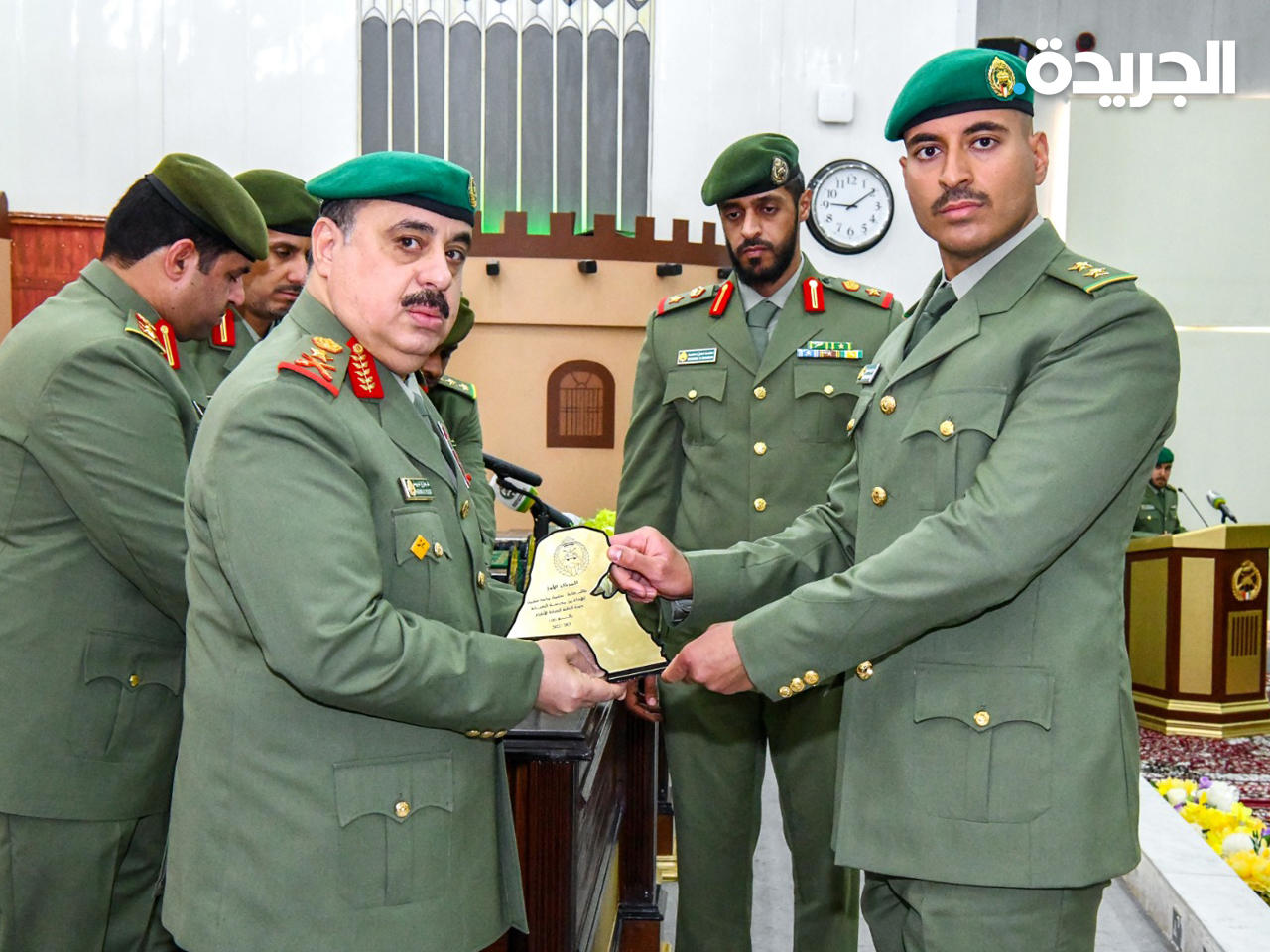 وكيل الحرس الوطني للخريجين: كونوا نموذجاً يحتذى في الضبط والربط