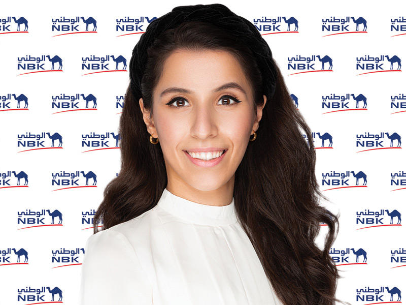 المسؤولة في إدارة التدريب والتطوير في بنك الكويت الوطني هنوف الجويعد