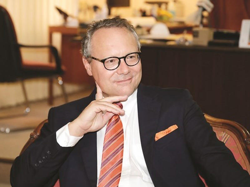 السفير النمساوي لدى البلاد ماريان وربا