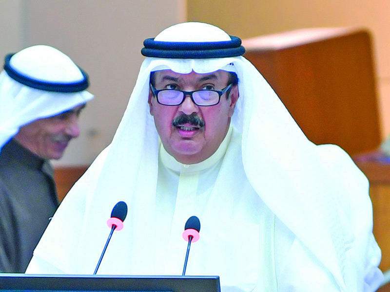  وزير التربية وزير التعليم العالي والبحث العلمي د. علي المضف