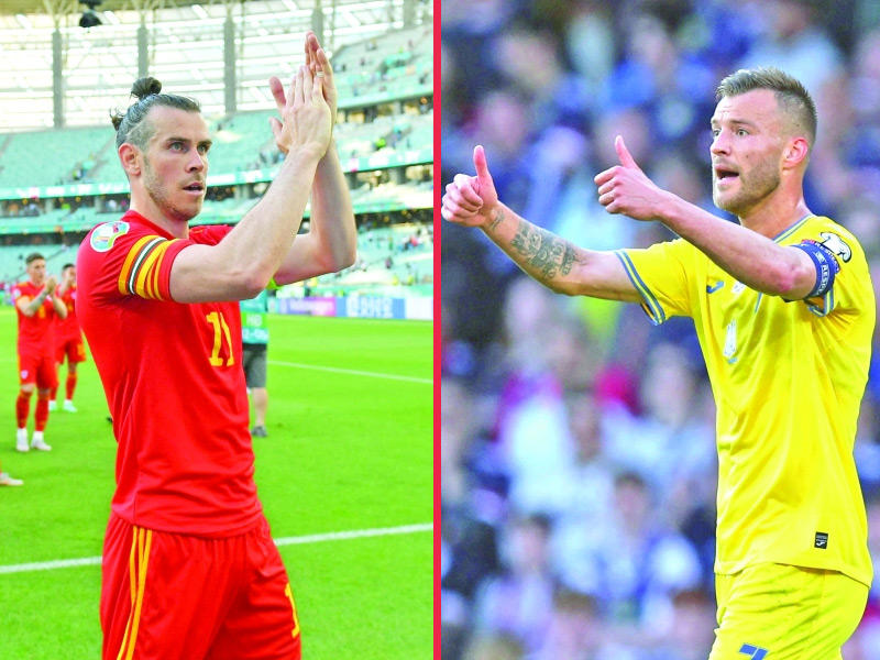  نجم أوكرانيا يارمولينكو - نجم ويلز بيل