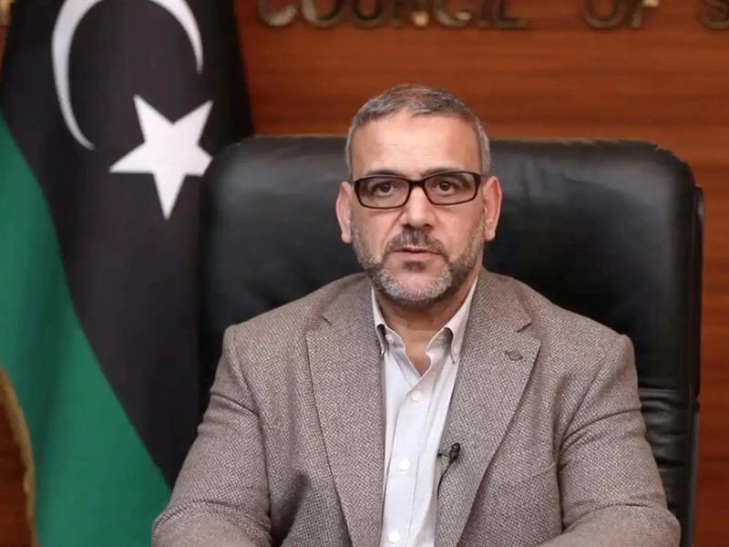  رئيس المجلس الأعلى للدولة في ليبيا خالد المشري
