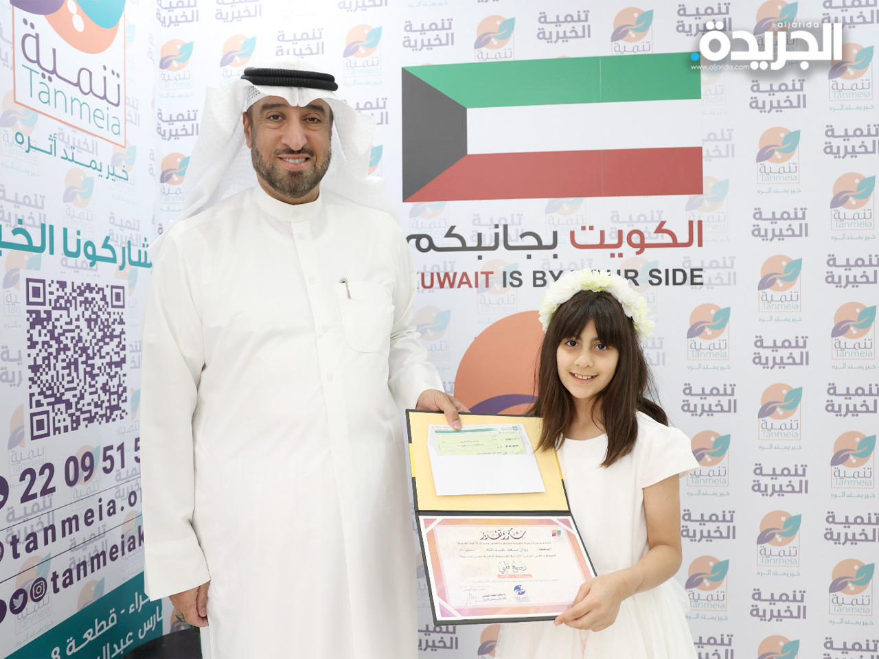 جانب من تكريم المتسابقات