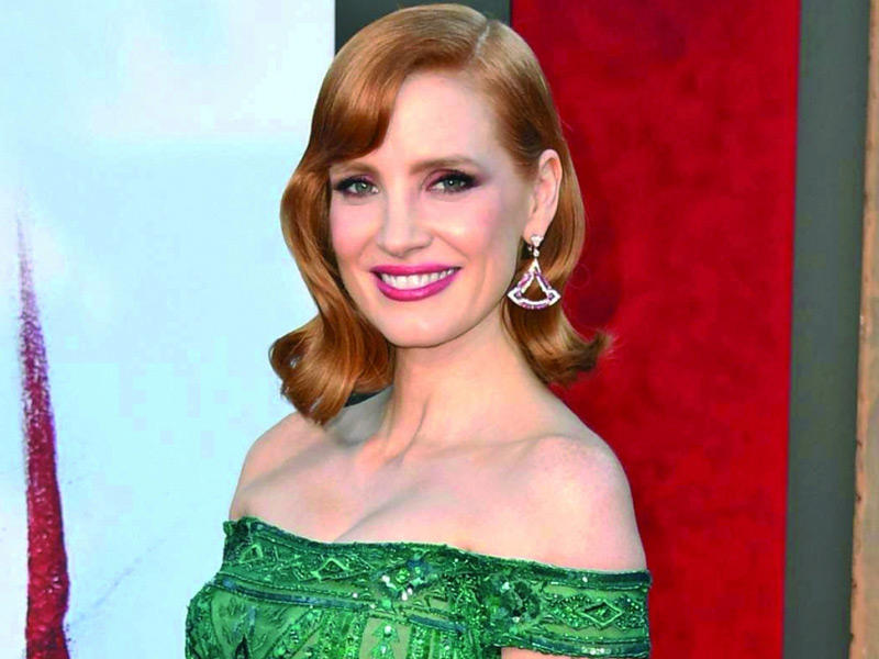 الممثلة جيسيكا شاستين