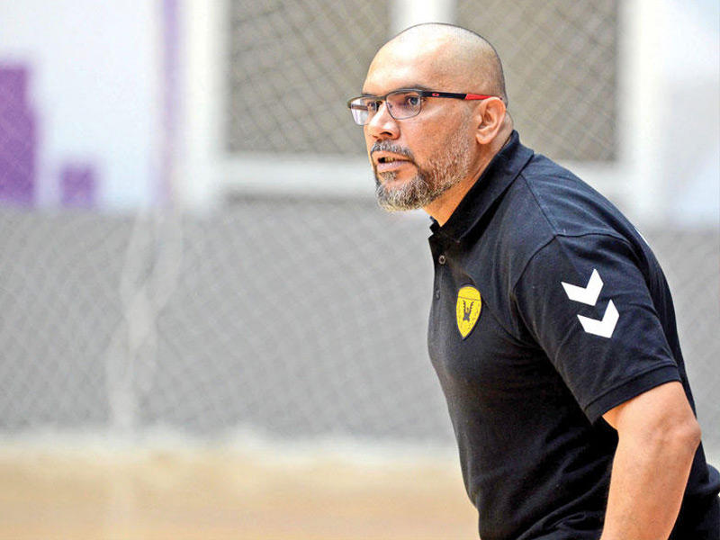 مدرب نادي القادسية السابق لكرة اليد الوطني وليد فيروز