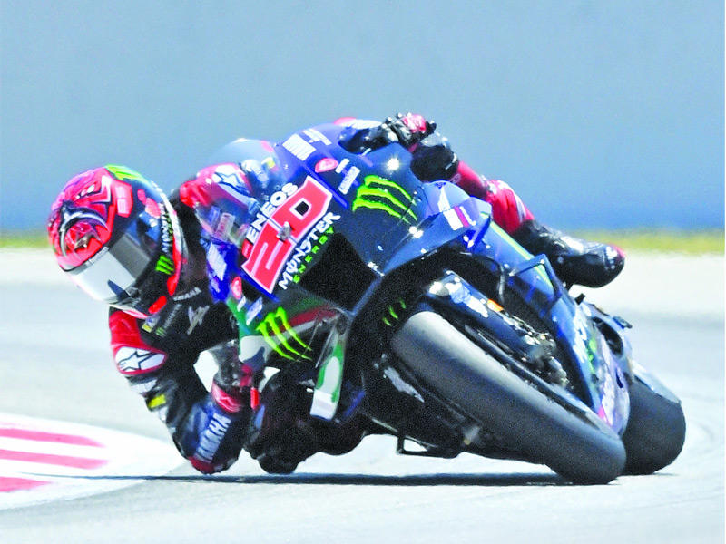 بطل العالم في بطولة للدراجات النارية فابيو كوارتارارو