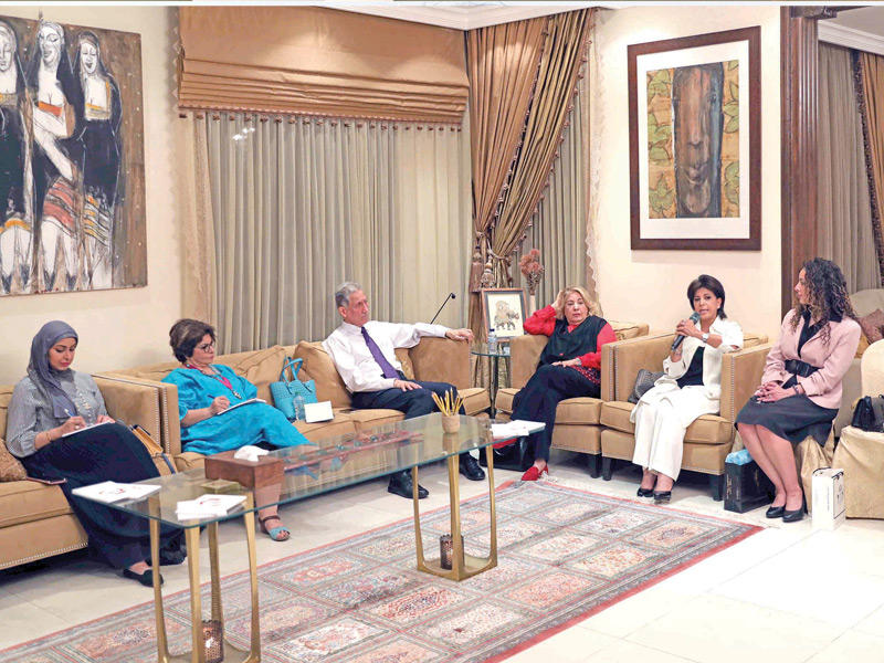 جانب من جلسة النقاش 