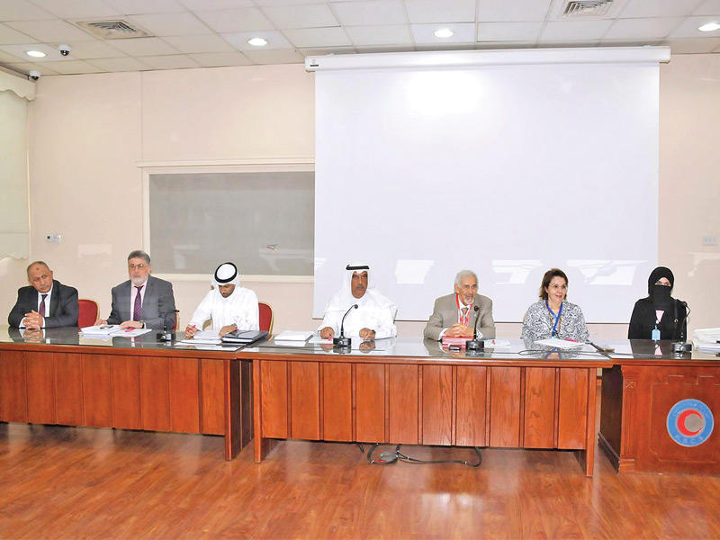 جانب من الجمعية العمومية لـ «الهلال الأحمر»