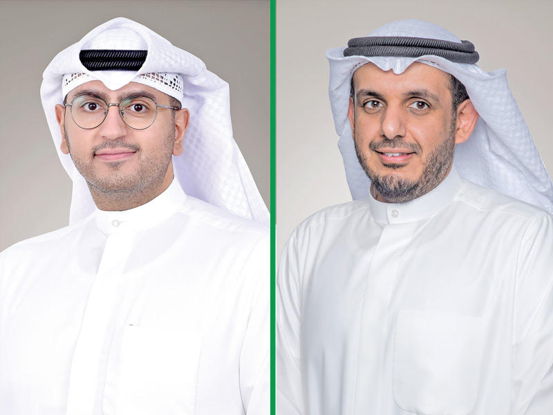 رئيس مجموعتي البيانات وتكنولوجيا المعلومات في بنك بوبيان عبدالله النصف - مدير أول هندسة ومنصات البيانات ثامر الميان 