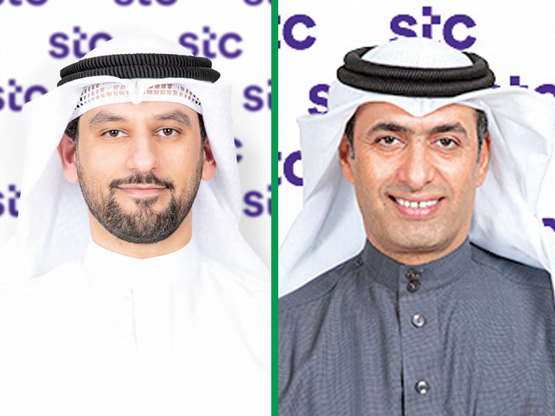 الرئيس التنفيذي في «stc» المهندس مزيد الحربي - الرئيس التنفيذي للموارد البشرية في «stc»، المهندس أحمد الحماد