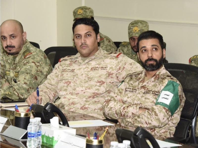 جانب من المشاركين في التمرين