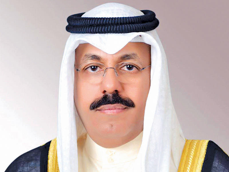 النائب الأول لرئيس مجلس الوزراء وزير الداخلية الشيخ أحمد النواف 