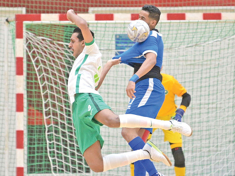 جانب من لقاء الكويت والسعودية