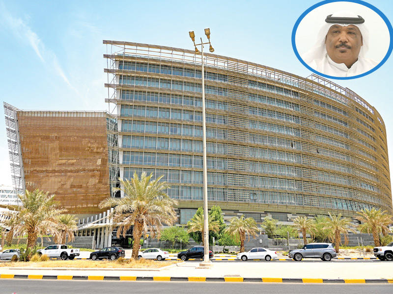 مشروع الهيكل التنظيمي الشامل لوزارة التربية وفي الاطار مدير إدارة التطوير والتنمية بوزارة التربية، فيصل الجطيلي