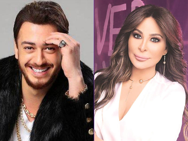  المطربة اللبنانية إليسا - والمطرب المغربى سعد لمجرد