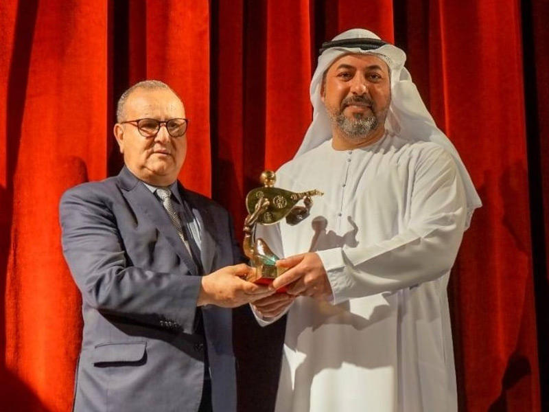 الموسيقي الإماراتي علي الحفيتي، يحصد جائزة زرياب للمهارات لعام 2022