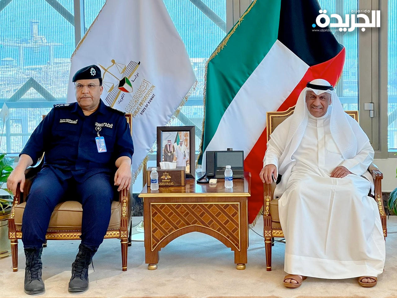 العسعوسي مستقبلاً البرجس