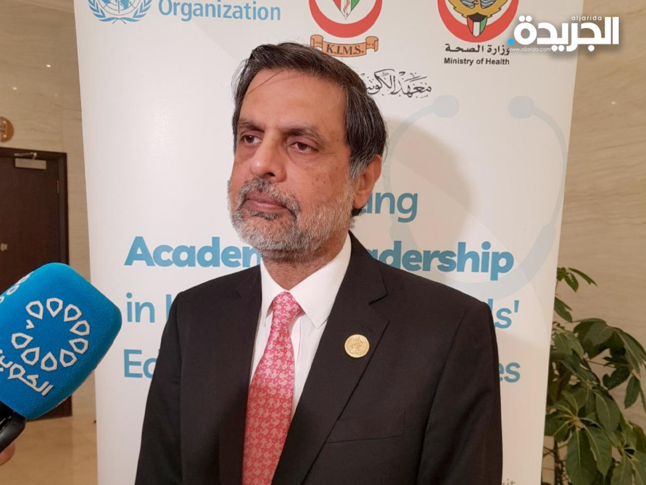 ممثل منظمة الصحة العالمية في الكويت الدكتور أسعد حفيظ