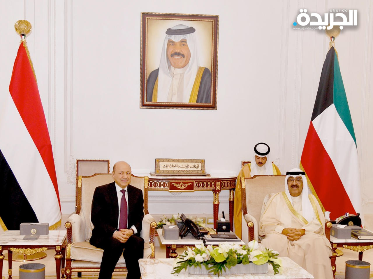 ولي العهد مستقبلاً رئيس مجلس القيادة الرئاسي اليمني أمس