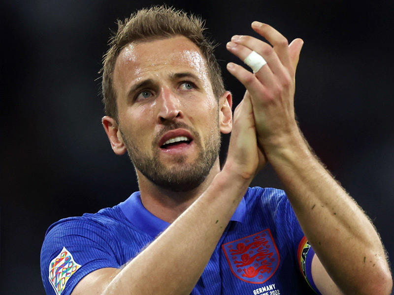 مهاجم المنتخب الإنكليزي لكرة القدم هاري كين 