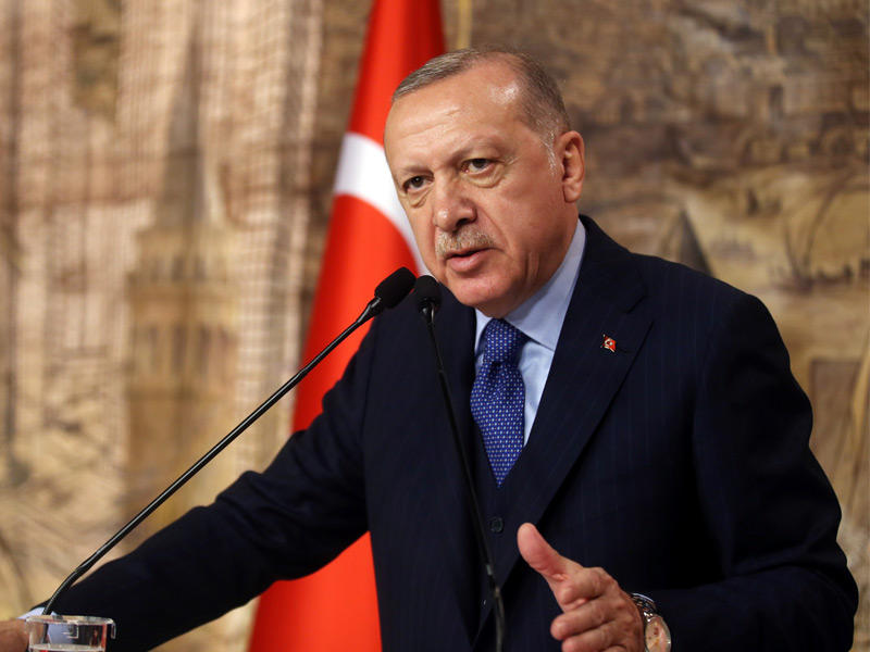  الرئيس التركي رجب طيب إردوغان