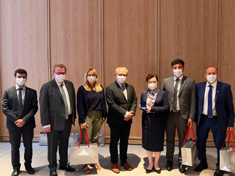 الوفد البرلماني الفرنسي