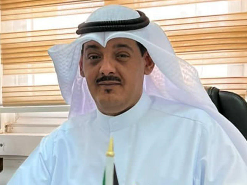 رئيس شعبة الجوازات في منطقة الأحمدي الصحية ماجد العازمي