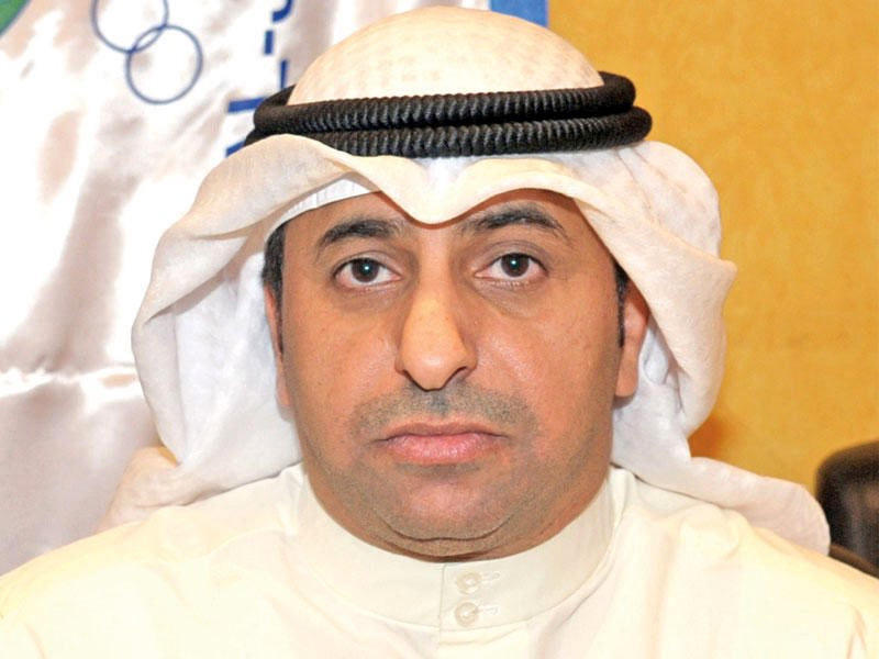 رئيس الاتحاد لكرة السلة رشيد العنزي