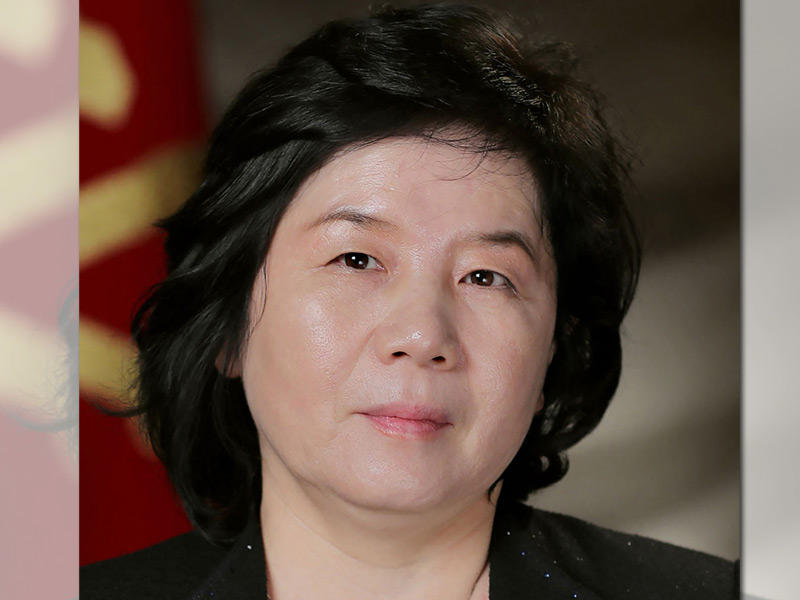  وزيرة الخارجية كوريا الشمالية  تشوي سون هوي