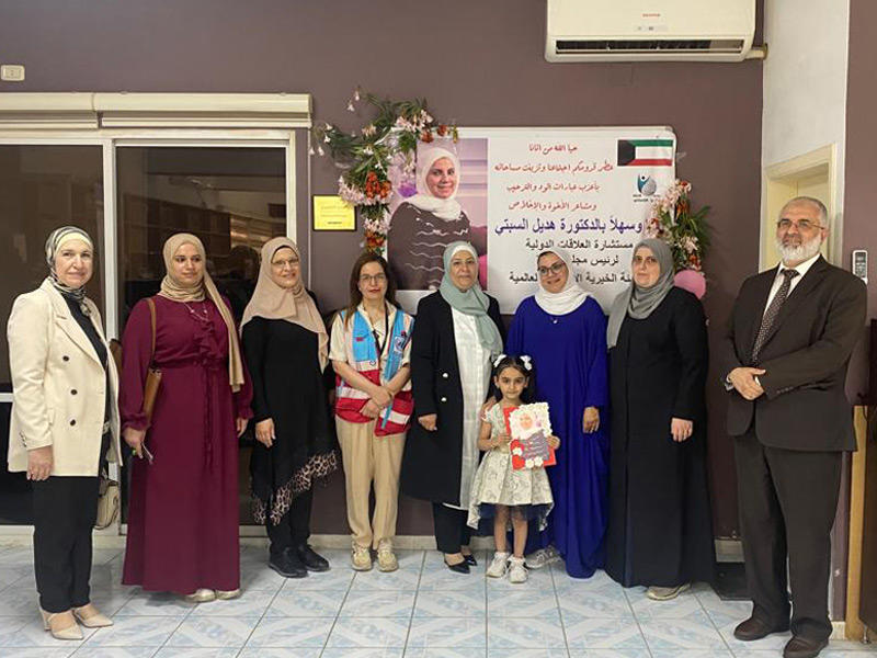 الوفد خلال الجولة التفقدية