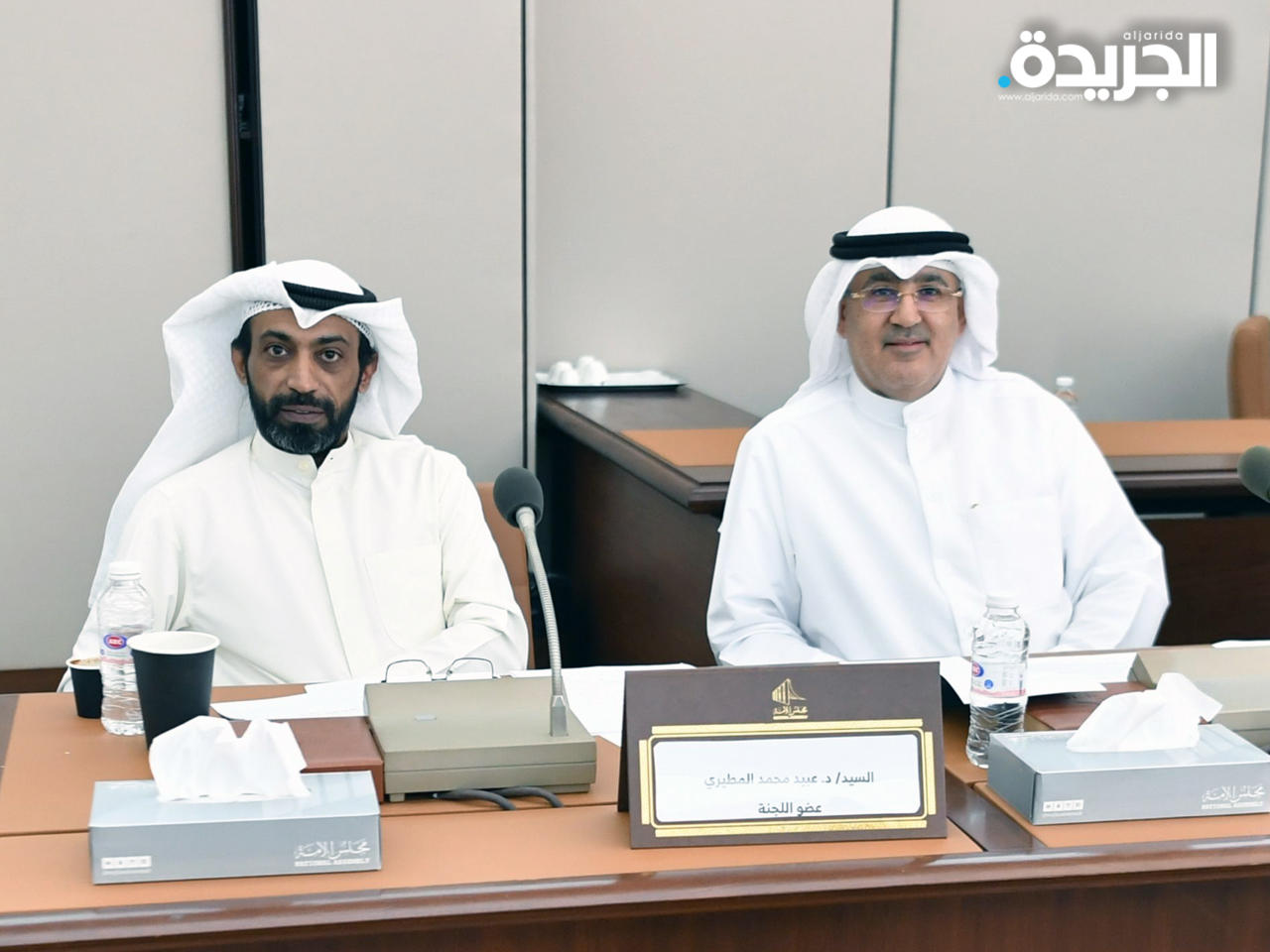 النائبان أحمد الحمد وعبيد الوسمي