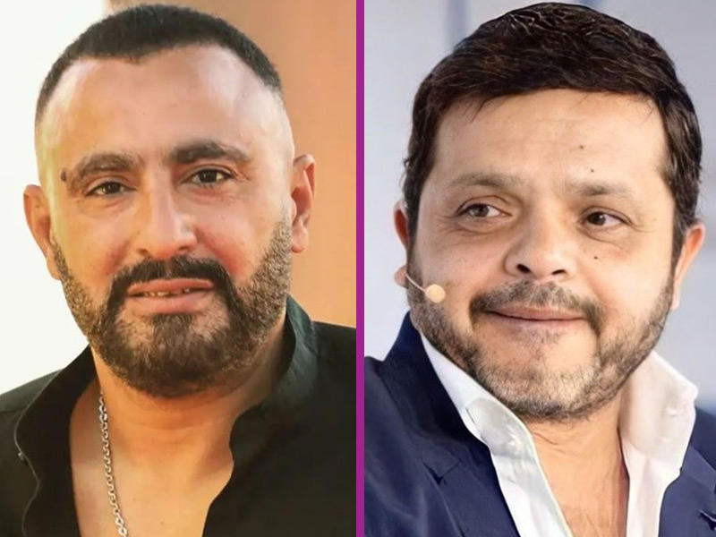 الفنان محمد هنيدي و الفنان أحمد السقا 