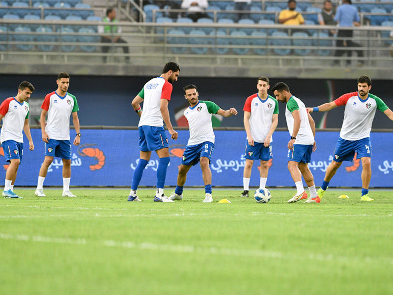 تدريبات المنتخب الوطني الأول لكرة القدم 