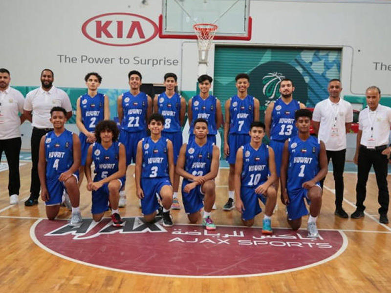 منتخبنا الوطني لناشئي السلة تحت 16 سنة 