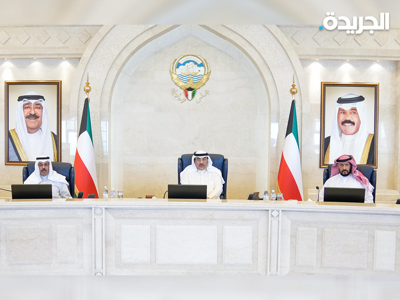 جانب من اجتماع مجلس الوزراء اليوم